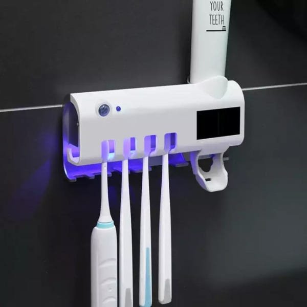 Esterilizador de Escova de Dentes Elétrica com Esterilização Automática UV USB - 3