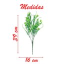 Ver imagem 2 de 14 Ramos Decoração Arranjo Planta Artificial 5 Galhos Cada 39cm