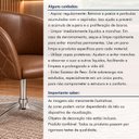 Ver mais imagens de Kit 2 Poltronas Giratória Corino Premium Base Alumínio Maya