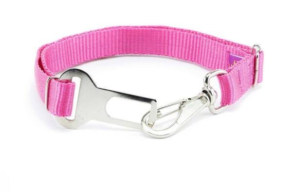 Cinto de Segurança cachorro Smooty Pet M Liso 1:Rosa