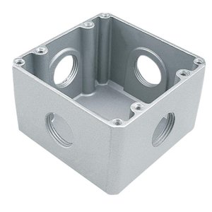 Caixa de Piso 4x4 Alta 3-4"