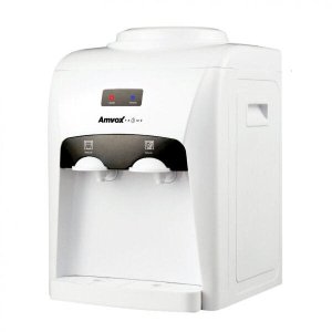 Bebedouro de Água Elétrico Natural e Gelada Bivolt ABB240 Amvox Branco