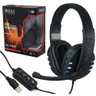 Fone de Ouvido para Pc Headset USB Souye - Sy-9700 - Preto - Un - 1