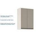 Ver imagem 6 de Armário Aéreo de Cozinha 60 Cm 2 Portas de Abrir 2 Prateleiras Linea Luciane Móveis