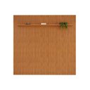 Ver imagem 5 de Rack Bancada C/ Painel P/ Tv até 85 Pol Pratic Ripado 1 Prateleira 250x240cm Cedro - Dj Móveis