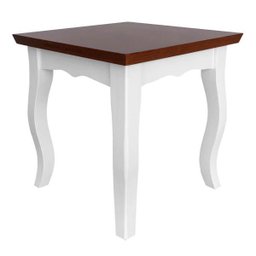 Mesa Rustica de MDF Kobus Mesinha de Apoio Lateral para Quarto - 3
