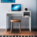 Ver imagem 1 de Mesa Escrivaninha Genialflex Linha Noronha Mdp 15mm Branca