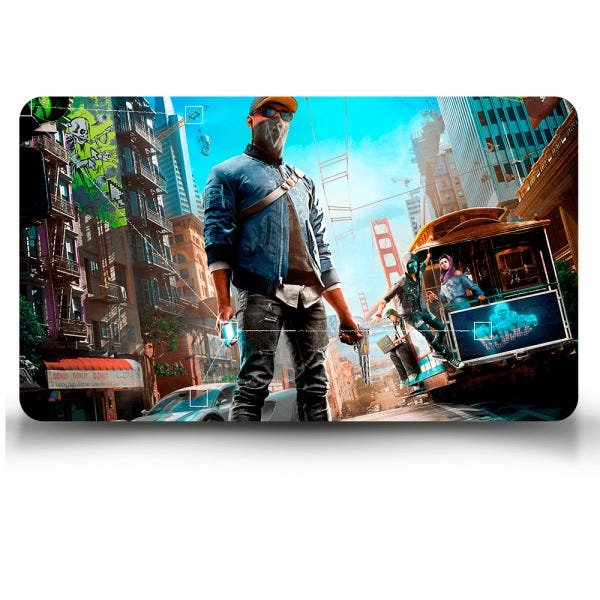 Mouse Pad Gamer Watch Dogs 2 Marcus Holloway - 70cm x 35cm - 2