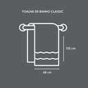 Ver imagem 6 de Jogo de Toalha de Banho 4 Peças 100% Algodão Classic Appel Rosa Místico/rosa Nevada