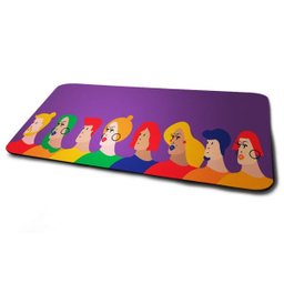 Mouse Pad Gamer LGBT Pessoas - 90cm x 35cm - 2