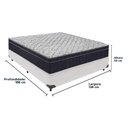 Ver imagem 5 de Cama + Box Casal Colchão Ortobom D45 Airtech Extra Firme Branco