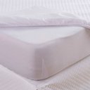 Ver imagem 6 de Protetor de Colção Queen Capa Impermeável 6 Cores Matelado Ultrassonico:branco