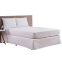 Ver imagem 1 de Protetor de Colção Queen Capa Impermeável 6 Cores Matelado Ultrassonico:branco
