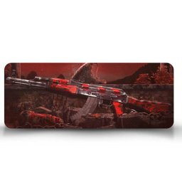 Mouse Pad Gamer CS Go AK 47 Red - 70cm x 35cm - 1