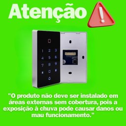 Kit 3 Teclado de Acesso Touch Controle Rfid Digital Leitor Cartão - 3