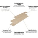 Ver imagem 5 de Kit com 40m² Piso Vinílico em Régua 17,78cmx2mmx1,21m Sofisticato 