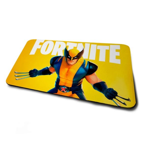 Mouse Pad Gamer Fortnite Wolverine - 60cm x 35cm - 1