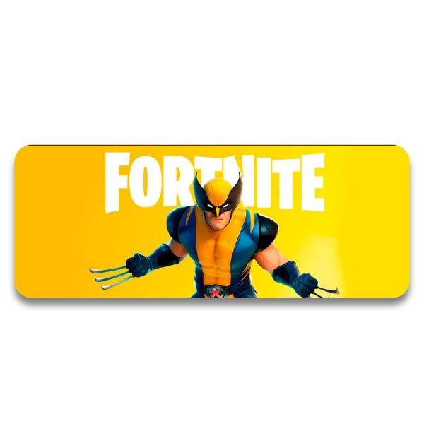 Mouse Pad Gamer Fortnite Wolverine - 90cm x 35cm - 2