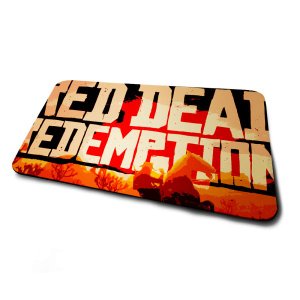 Mouse Pad Gamer Read Dead Redemption 2 Por do Sol - 60cm x 35cm