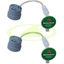 Ver imagem 1 de Kit com 2 Unidades do Tubo Original da Chopeira Beertender Krups B100 B101 B215854 Vb215855 Vb311e54