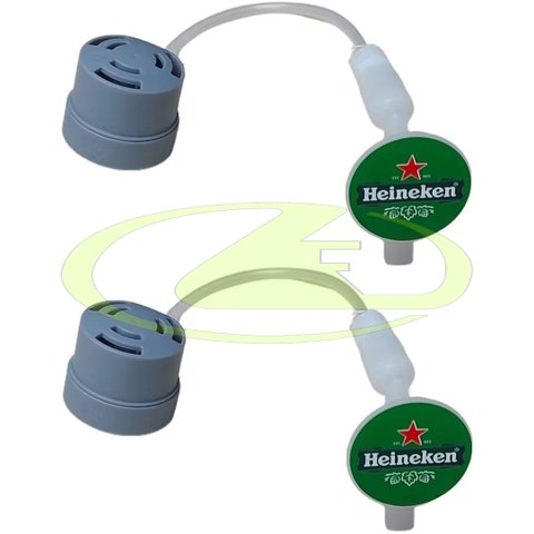 Kit com 2 Unidades do Tubo Original da Chopeira Beertender Krups B100 B101 B215854 Vb215855 Vb311e54