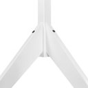 Ver imagem 6 de Cabideiro Mancebo de Madeira de Chão Cisne com Arara de Roupas para Bolsas - Branco