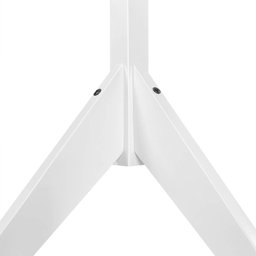 Cabideiro Chão Madeira Cisne Mancebo Branco para Bolsa - Branco - 5