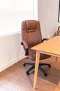 Ver imagem 6 de Cadeira de Escritório Presidente Corino Office Córdoba Marrom Rivatti