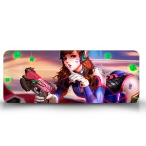 Mouse Pad Gamer Overwatch D.Va - 90cm x 35cm