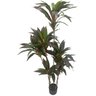 Planta Artificial Dracena Borda Vermelha Árvore com 1.50m - 7
