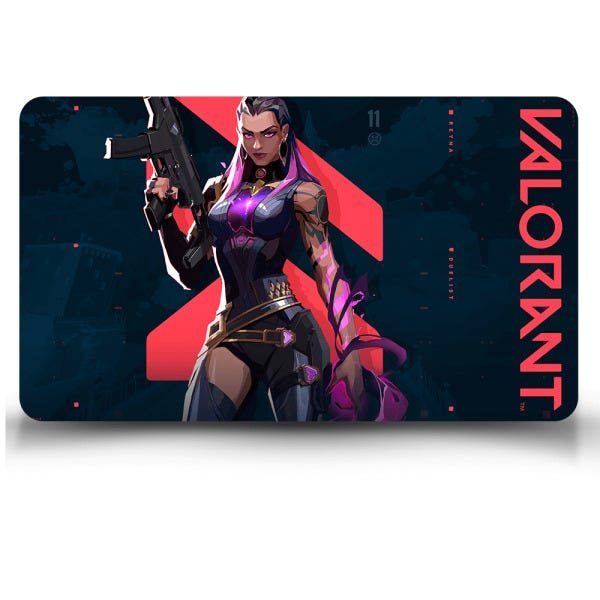 Mouse Pad Gamer Valorant Reyna - 70cm x 35cm - 2