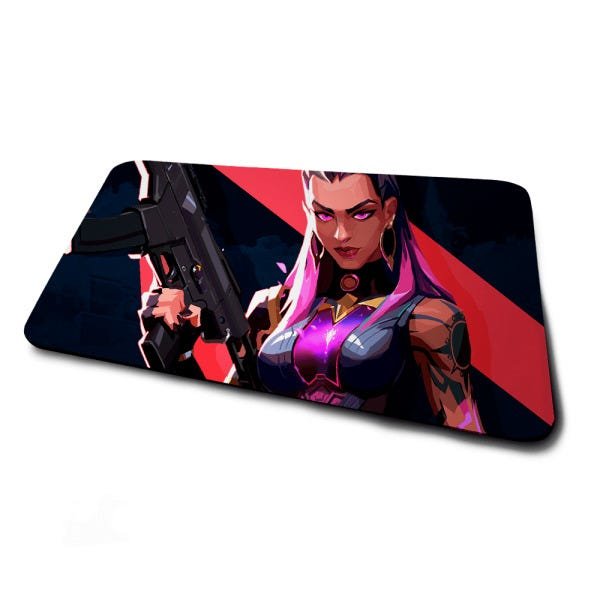 Mouse Pad Gamer Valorant Reyna - 70cm x 35cm