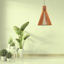 Ver imagem 2 de Luminária Teto tipo Pendente FUNIL MDF - Completa:MDF CRU