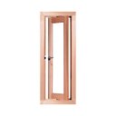 Ver imagem 1 de Janela Vitro de Madeira Eucalipto Pivotante 30x100x12 Cm Vidro Liso (ve961)