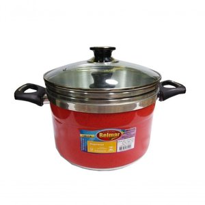 Caldeirão com Forma de Pudim e Cozivapor Grande 4.8l Belmar