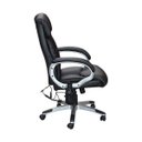 Ver imagem 2 de Cadeira de Escritório Presidente Giratória Massageadora em Corino Cartagena