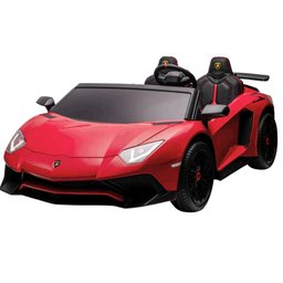 MINI CARRO ELETRICO LAMBORGHINI AVENTADOR 2 | 24V VERMELHO -IMPORTWAY - 1