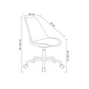 Ver imagem 5 de Cadeira de Escritório Eames Luísa Branco