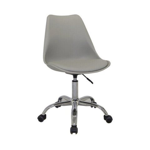 Cadeira de Escritório Eames Luísa Cinza