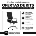 Ver mais imagens de Cadeira de Escritório Presidente Esteirinha em Corino Sevilha Preto