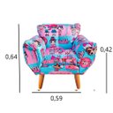 Ver imagem 2 de Poltrona infantil - Estampa Lol
