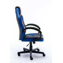 Cadeira Gamer Quest Azul com Preto - 3