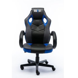 Cadeira Gamer Quest Azul com Preto - 2