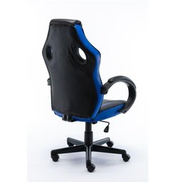 Cadeira Gamer Quest Azul com Preto - 4