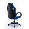 Cadeira Gamer Quest Azul com Preto - 4