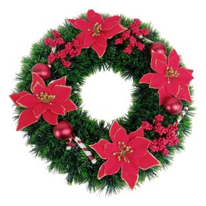 Guirlanda Natalina Decoraçao Natal Porta Janela Vitrine Casa Loja Shopping Predio Empresa Merry Chri