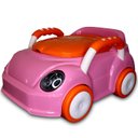Ver imagem 1 de Troninho Privadinha Carrinho Assento Redutor Penico Lorben Rosa