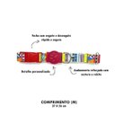 Ver imagem 3 de Coleira e Guia para Cachorros-tamanho Médio - Modelo Afrika