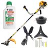 Roçadeira Profissional á Gasolina VR520H Vulcan 2T 52cc + Óleo 2 Tempos Castrol Stihl 8017 de - 1
