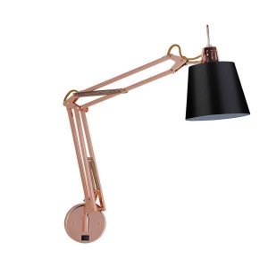 Arandela Articulada de Metal Scope 67x15cm Bella Iluminação